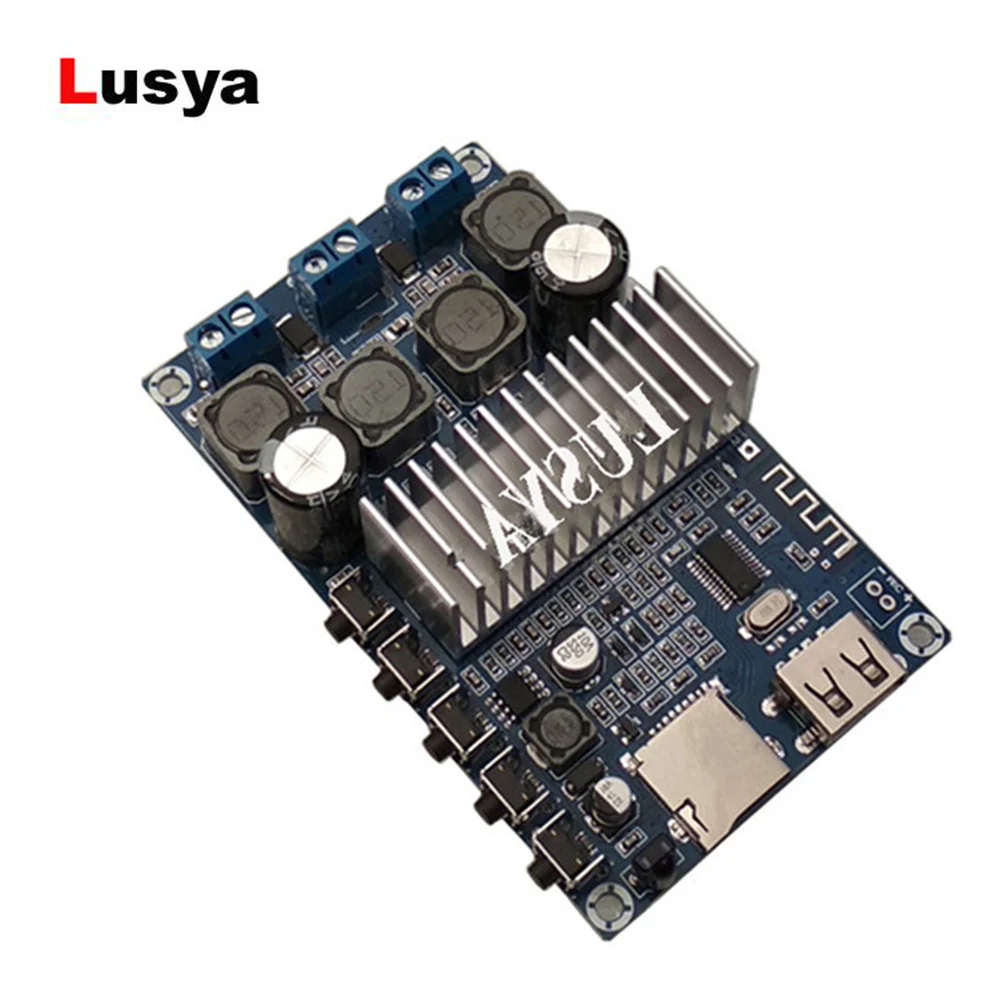 TPA3116D2 Bluetooth 4.2 Receiver Amplifier Board 50W*2 FM Radio USB Decode WMA MP3 B6-006
TPA3116D2 Bluetooth 4.2 Receiver Amplifier Board 50W*2 FM Radio USB Decode WMA MP3 B6-006