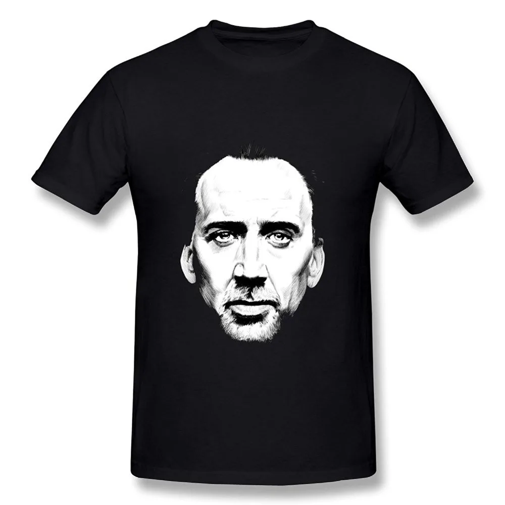 Summer New Brand T Shirt Men Hip Hop Men T-Shirt Casual Fitness Men's Nicolas Cage Face T-Shirt Black
Summer New Brand T Shirt Men Hip Hop Men T-Shirt Casual Fitness Men's Nicolas Cage Face T-Shirt Black