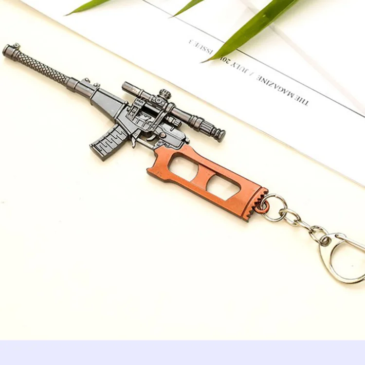 Взрывная игра AK47 брелок кулон M16 АВТОМАТИЧЕСКАЯ ВИНТОВКА VSS снайперский пистолет