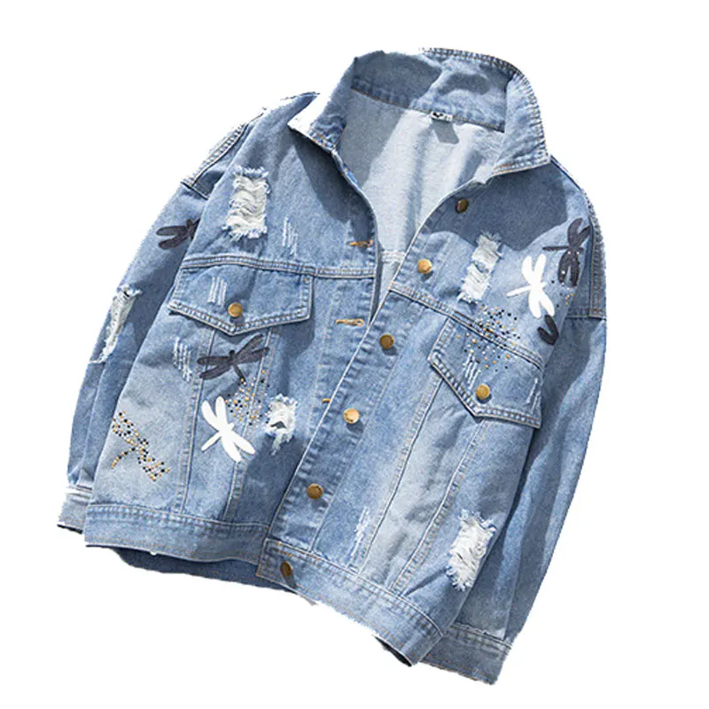 HEE GRAND Women Jackets Plus size XL 5XL Autumn Casual Outwears Chaqueta Mujer Soft Denim Coats Fashion Appliques Coats WWJ970
HEE GRAND Women Jackets Plus size XL 5XL Autumn Casual Outwears Chaqueta Mujer Soft Denim Coats Fashion Appliques Coats WWJ970