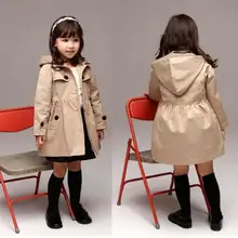 Ropa de bebé niña chaqueta de primavera abrigo chaqueta de estilo británico niño con un sombrero cazadora para niños abrigo de piel(China)