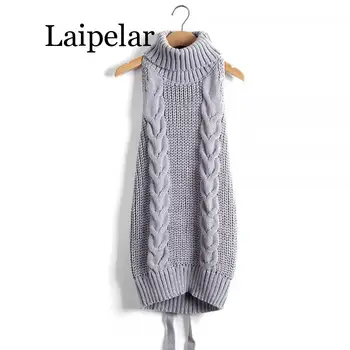 2019 Summer New Turtleneck Sleeveless Long Virgin Killer Sweater Japanes Knitted Sexy backless Women Sweaters
2019 Summer New Turtleneck Sleeveless Long Virgin Killer Sweater Japanes Knitted Sexy backless Women Sweaters