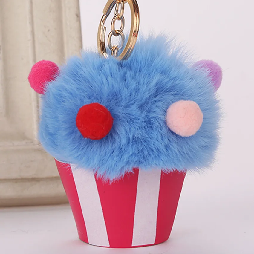 Fluffy Fur Ice Cream Keychain For Women Fuax Rabbit Furs Ball Pompom Key Chain Car Bag Keyring Pendant Jewelry 12 Colors MQ05
Fluffy Fur Ice Cream Keychain For Women Fuax Rabbit Furs Ball Pompom Key Chain Car Bag Keyring Pendant Jewelry 12 Colors MQ05