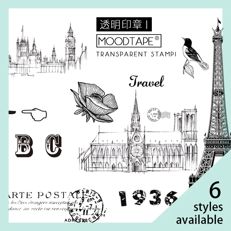 moodtape vintage clear stamp for DIY scrapbooking/photo album Decorative transparent stamp label travel letter stamp seal
moodtape vintage clear stamp for DIY scrapbooking/photo album Decorative transparent stamp label travel letter stamp seal