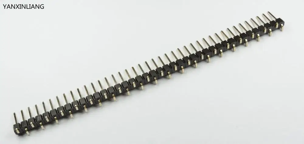 10Pcs Gold Plated Pitch 2.54mm 1x40 Pin 40 Pin Double Row SMT SMD Male Pin Header Strip Connector
10Pcs Gold Plated Pitch 2.54mm 1x40 Pin 40 Pin Double Row SMT SMD Male Pin Header Strip Connector