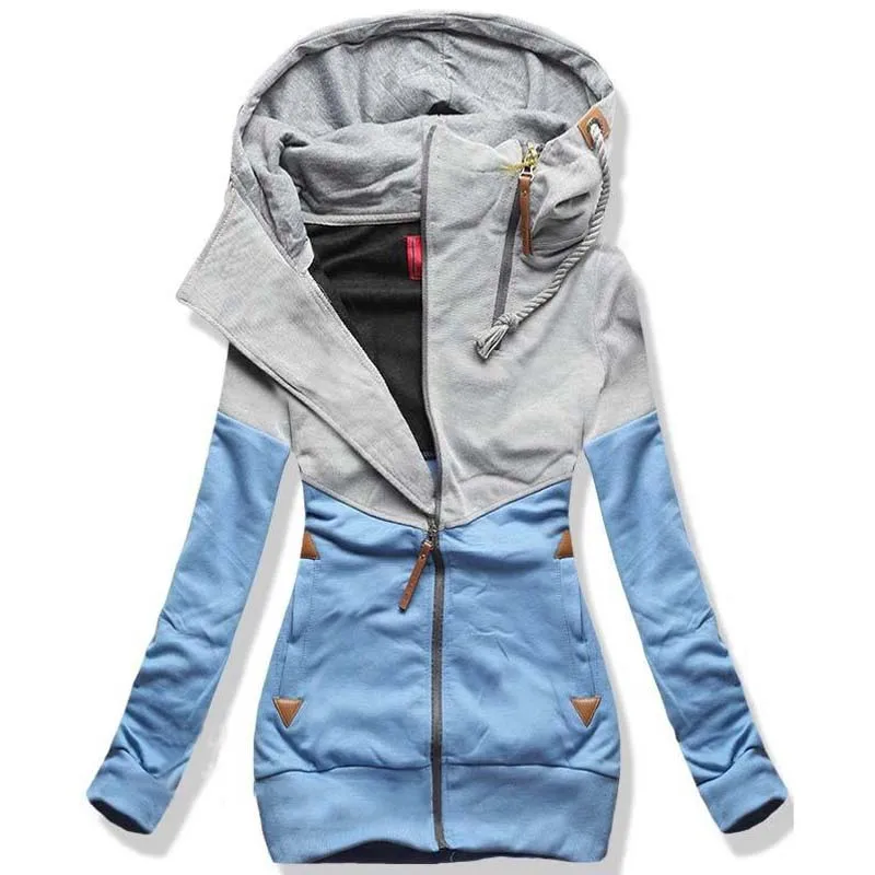 Women Oversize Hoodies Sweatshirts Pullovers Hoodie Female Patchwork Sweatshirt Autumn Warm Hoody Zipper UP Tops S-5XL YF757
Women Oversize Hoodies Sweatshirts Pullovers Hoodie Female Patchwork Sweatshirt Autumn Warm Hoody Zipper UP Tops S-5XL YF757