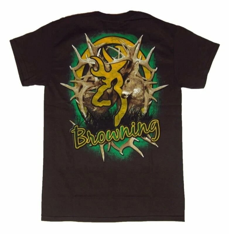 Mens NWT Browning Explosion Tee Brown Short Sleeve Buckmark Buck T-shirt Size S 846571214725
Mens NWT Browning Explosion Tee Brown Short Sleeve Buckmark Buck T-shirt Size S 846571214725