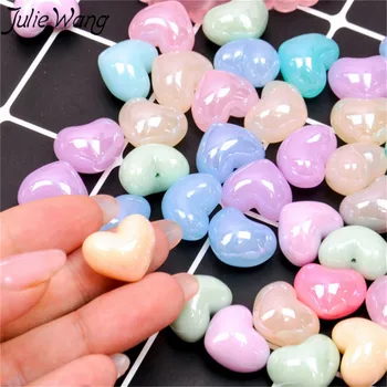 Julie Wang 10pcs/pack Symphony Pearl Heart DIY Jewelry Accessories Girl Heart Phone Shell Decoration Party Prom Craft Children
Julie Wang 10pcs/pack Symphony Pearl Heart DIY Jewelry Accessories Girl Heart Phone Shell Decoration Party Prom Craft Children