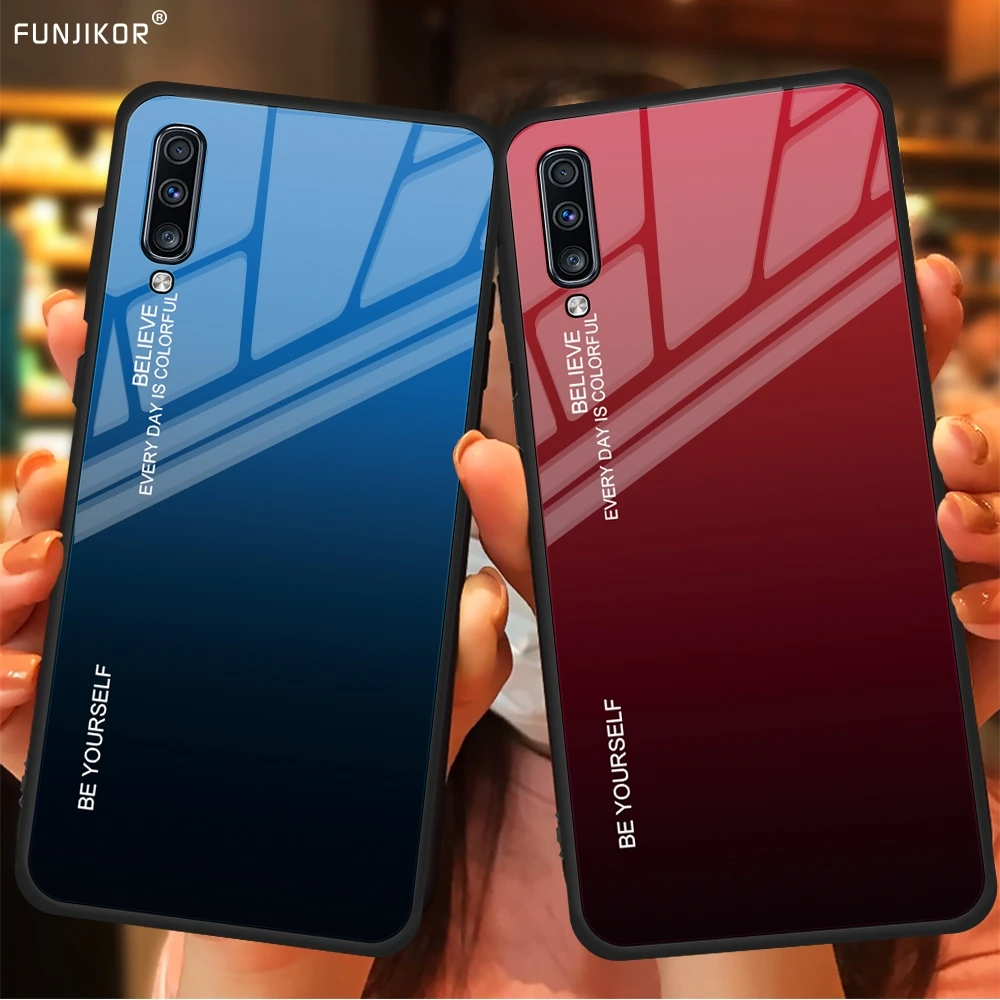 Luxury Gradient Tempered Glass Case For Samsung Galaxy A70 SM-A705F/DS Galaxy A 70 A70 A705FN Phone Cases Cover Protective Funda
Luxury Gradient Tempered Glass Case For Samsung Galaxy A70 SM-A705F/DS Galaxy A 70 A70 A705FN Phone Cases Cover Protective Funda