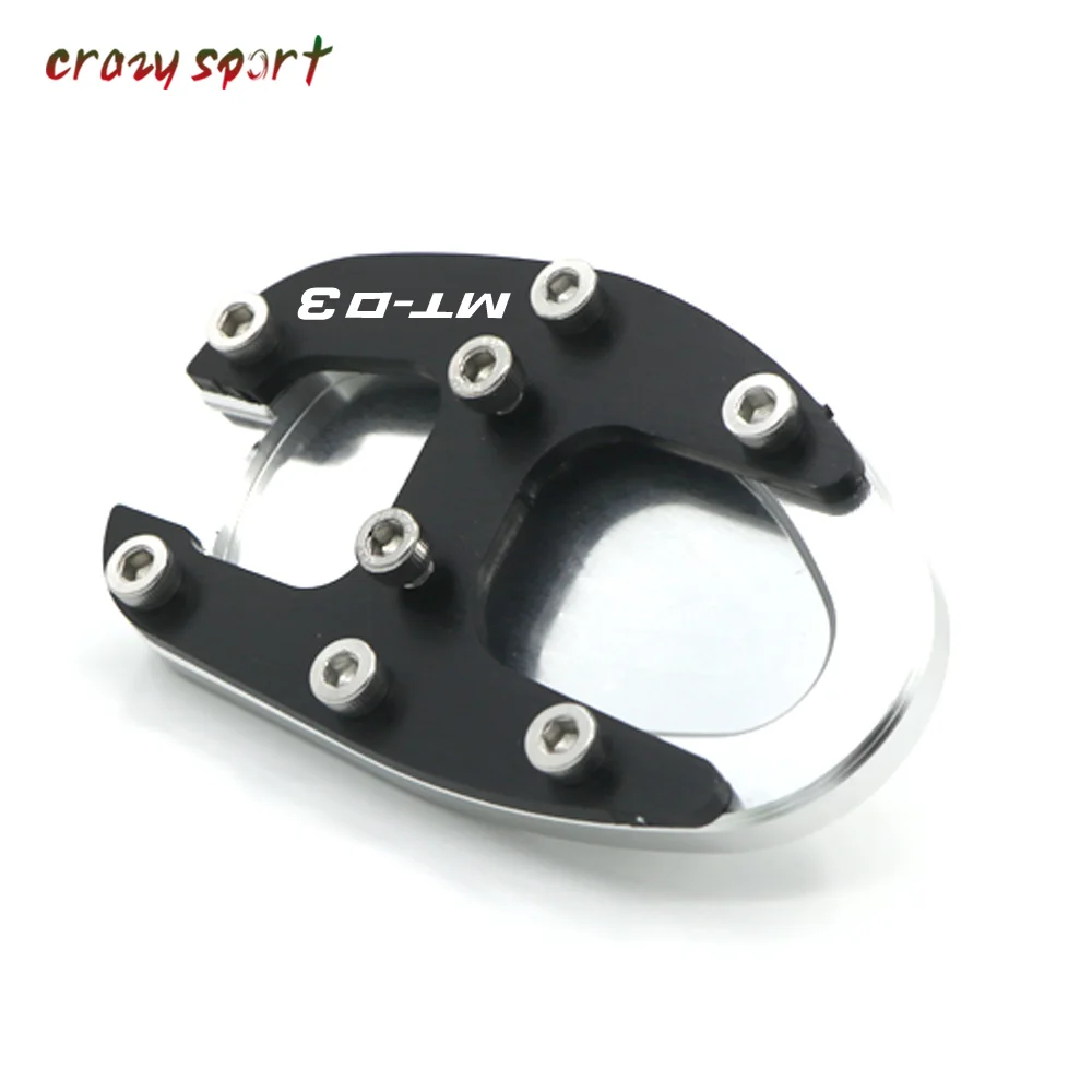 Side Kickstand Stand Extension Support Plate For YAMAHA MT03 MT-03 MT 03 2016 2017 Motorocyle Accessories
Side Kickstand Stand Extension Support Plate For YAMAHA MT03 MT-03 MT 03 2016 2017 Motorocyle Accessories