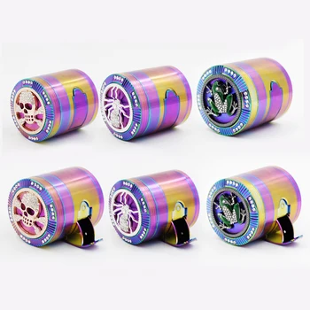 New Rainbow Color Side Shredder Ice Blue Zinc Alloy Tobacco Sander Cigarette Round Grinder Free Shipping
New Rainbow Color Side Shredder Ice Blue Zinc Alloy Tobacco Sander Cigarette Round Grinder Free Shipping