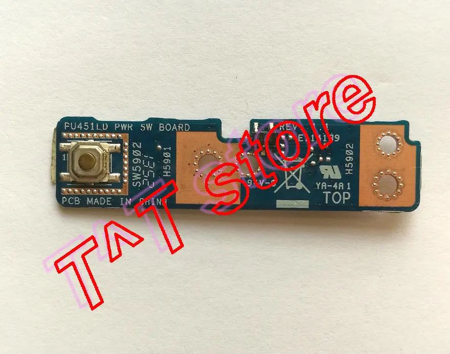 new original PU451L PU451LD Power Botton switch board PWR SW BOARD test good free shipping
new original PU451L PU451LD Power Botton switch board PWR SW BOARD test good free shipping