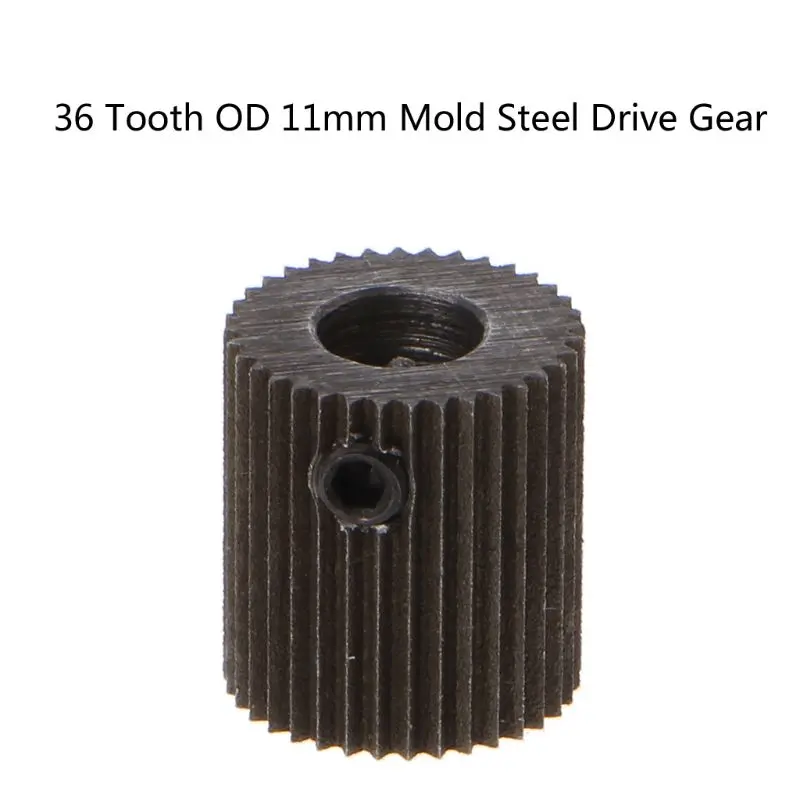 3D Printer Extrude Wheel 36 Tooth Mold Steel Linear Extruder Filament Drive Gear Dec-12A
3D Printer Extrude Wheel 36 Tooth Mold Steel Linear Extruder Filament Drive Gear Dec-12A