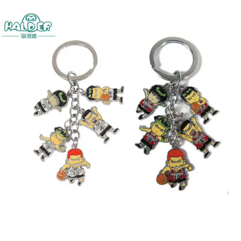 Halder SLAM DUNK Figures Key Chains Akagi Takenori Hanamichi Sakuragi Phone Strap Lobster Clasp Trinkets Accessories Keychain
Halder SLAM DUNK Figures Key Chains Akagi Takenori Hanamichi Sakuragi Phone Strap Lobster Clasp Trinkets Accessories Keychain