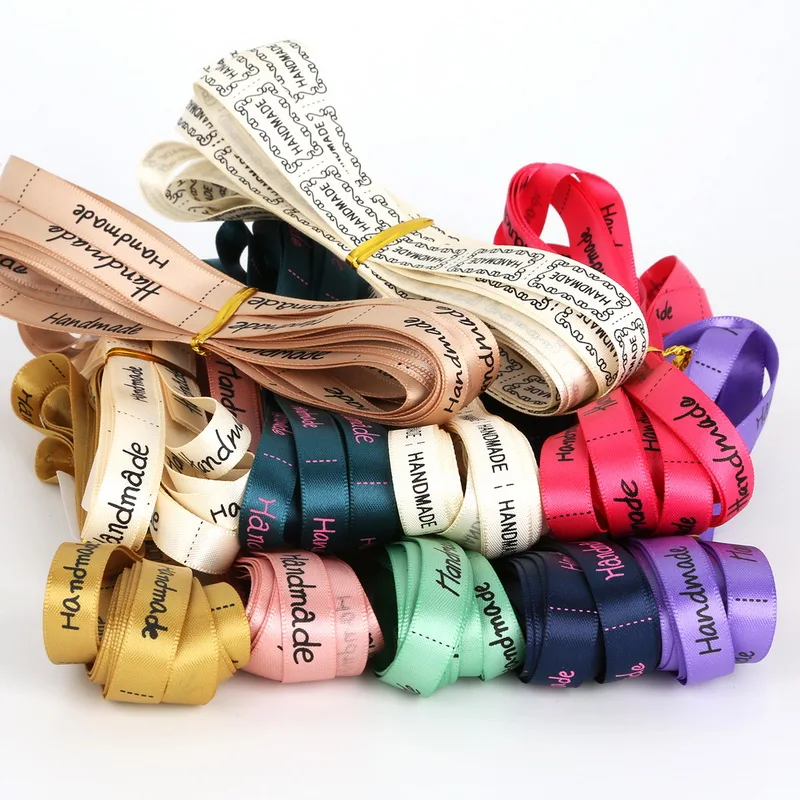 5Yards/lot 10mm Width Handmade Printed Satin Ribbon For Bow Craft Wedding party Decoration DIY Supplies packaging accessories
5Yards/lot 10mm Width Handmade Printed Satin Ribbon For Bow Craft Wedding party Decoration DIY Supplies packaging accessories