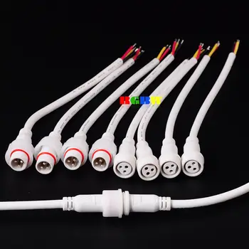 2~100 3pin 18AGW White Color Cable IP67 Waterproof LED Connecter fr WS2812B WS2811 LED strip
2~100 3pin 18AGW White Color Cable IP67 Waterproof LED Connecter fr WS2812B WS2811 LED strip
