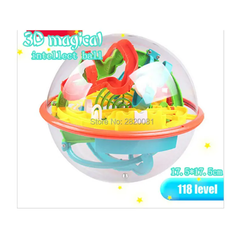118 Levels 3D Magic Perplexus Maze Ball Intellect Rolling Ball Puzzle Cubes Game Learning Educational Toys,4pcs mini ball
118 Levels 3D Magic Perplexus Maze Ball Intellect Rolling Ball Puzzle Cubes Game Learning Educational Toys,4pcs mini ball