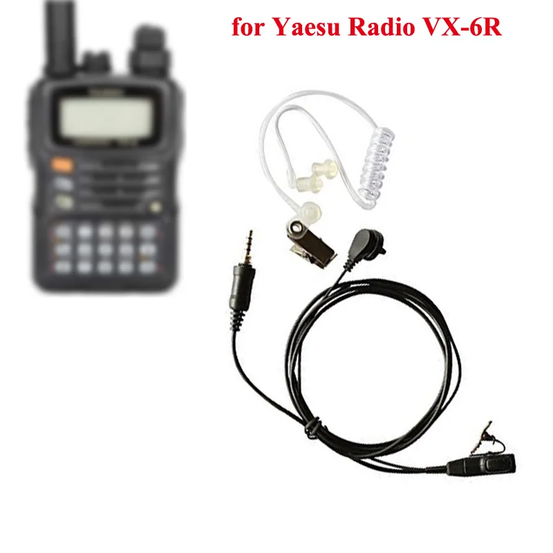 Covert Acoustic Air Tube Earpiece Headset for Radio Yaesu Vx-6r VX-7r 6E 7E microphone yaseu Vertex vx6r radio accessories
Covert Acoustic Air Tube Earpiece Headset for Radio Yaesu Vx-6r VX-7r 6E 7E microphone yaseu Vertex vx6r radio accessories