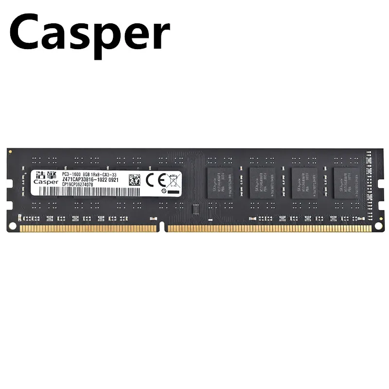 Casper Ram DDR3 8GB 1333MHz 1600MHz Desktop Memory 240pin 1.5V New DIMM For Intel Inter Stick
Casper Ram DDR3 8GB 1333MHz 1600MHz Desktop Memory 240pin 1.5V New DIMM For Intel Inter Stick