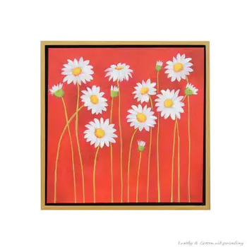 Handmade High Quality Red Background Of White Flowers Decoration Oil painting On Canvas Home Wall Art Decor For Living Room
Handmade High Quality Red Background Of White Flowers Decoration Oil painting On Canvas Home Wall Art Decor For Living Room
