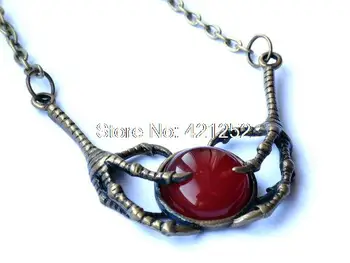 10pcs Raven Talons and Cornelian Pendant, Game of Thrones necklace The Red Wedding jewelry, Raven claws, game of thrones jewelry
10pcs Raven Talons and Cornelian Pendant, Game of Thrones necklace The Red Wedding jewelry, Raven claws, game of thrones jewelry