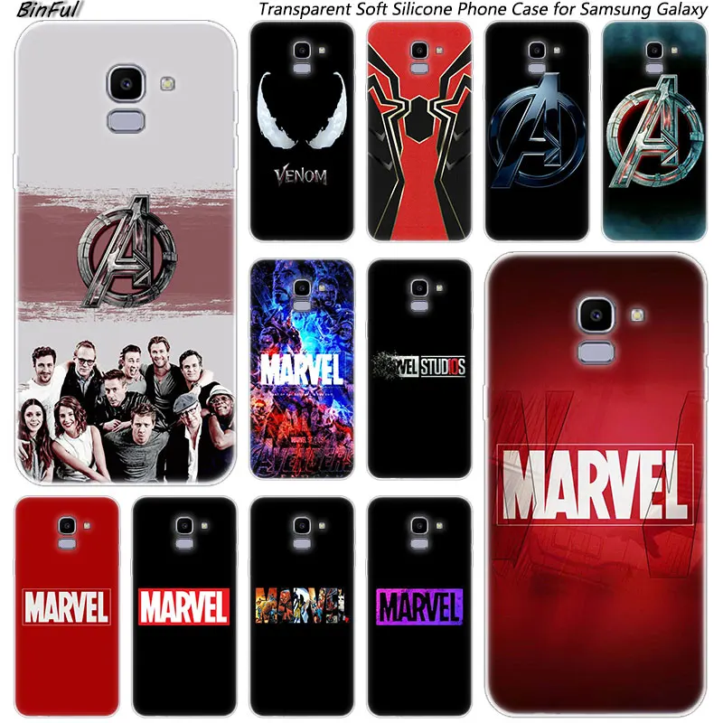 Marvel The Avengers logo Silicone Phone Case For Samsung Galaxy J8 J6 J4 2018 J2 Core J5 J6 J7 Prime J3 2016 2017 EU J4 Plus
Marvel The Avengers logo Silicone Phone Case For Samsung Galaxy J8 J6 J4 2018 J2 Core J5 J6 J7 Prime J3 2016 2017 EU J4 Plus