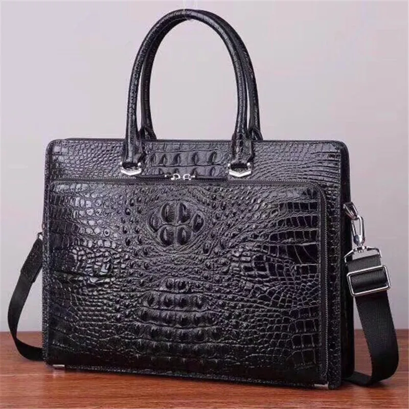 Kaisiludi leather bag handbag business head layer cowhide briefcase crocodile-print computer shoulder slant span bag
Kaisiludi leather bag handbag business head layer cowhide briefcase crocodile-print computer shoulder slant span bag
