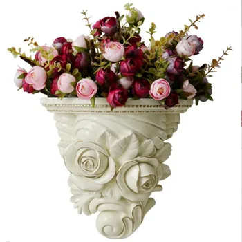 Wall hanging vase Wall decoration on the of creative home Flower arrangement Wall ornament Pendant
Wall hanging vase Wall decoration on the of creative home Flower arrangement Wall ornament Pendant