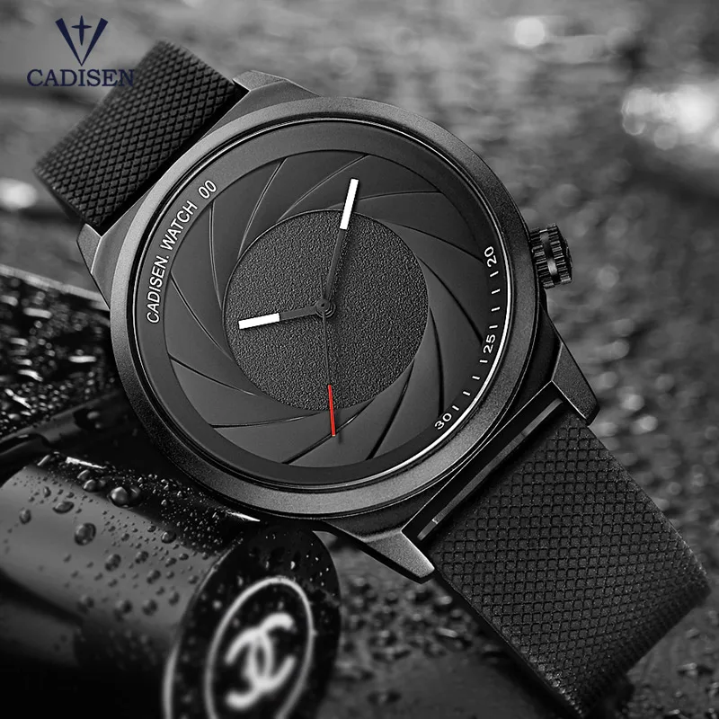 Cadisen Men's Simple Analogue Quartz Watches Fashion Casual Wristwatch with Silicone Band for Man Boys Black CL9056G-1
Cadisen Men's Simple Analogue Quartz Watches Fashion Casual Wristwatch with Silicone Band for Man Boys Black CL9056G-1