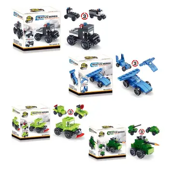 3 in 1 Kids Car Blocks Toys Children Deformation Car Toys Boys Transformation Truck Cars Models Toy Assembled Blocks Toy Gifts
3 in 1 Kids Car Blocks Toys Children Deformation Car Toys Boys Transformation Truck Cars Models Toy Assembled Blocks Toy Gifts