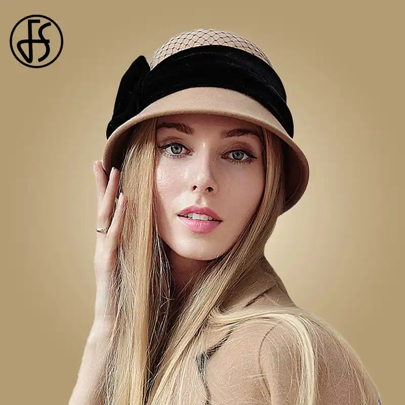 ladies winter felt hats