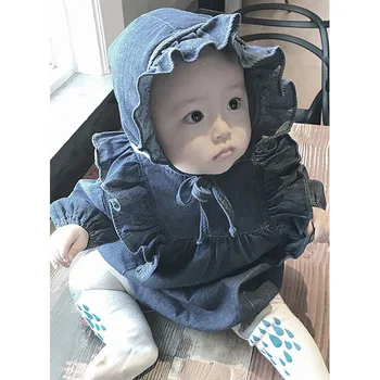 Baby Rompers Baby Cowboy Clothes Autumn Dress Long Sleeve Baby Girl Lovely Hat Climbing Clothes
Baby Rompers Baby Cowboy Clothes Autumn Dress Long Sleeve Baby Girl Lovely Hat Climbing Clothes