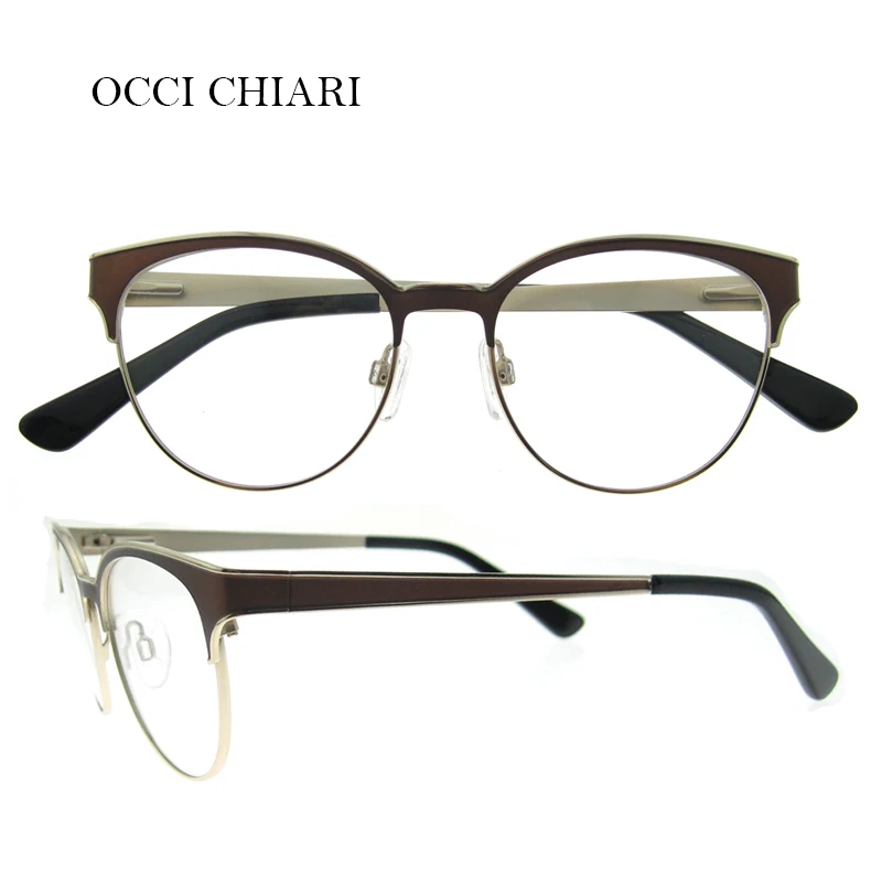 OCCI CHIARI High Quality Fashion Eyeglasses Unisex Brand Designer Eyewear Hand Made Glasses Frame W-CAMOL
OCCI CHIARI High Quality Fashion Eyeglasses Unisex Brand Designer Eyewear Hand Made Glasses Frame W-CAMOL