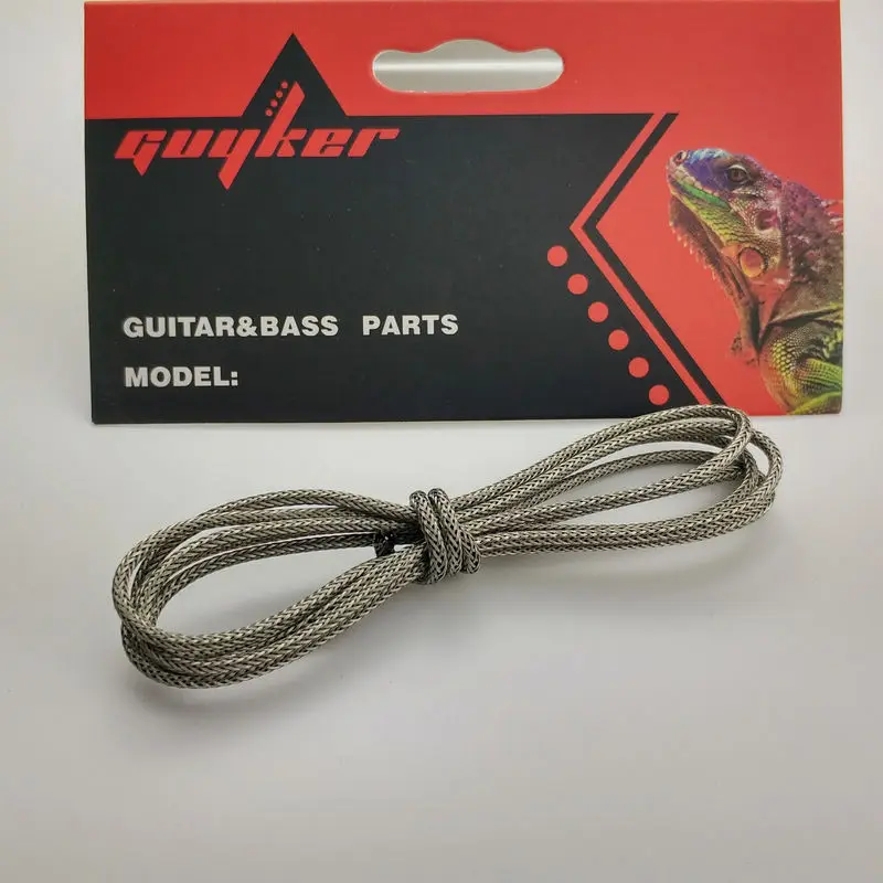 Guitar Electrics 'Vintage' Cloth Metal Color Wire $2 per meter
Guitar Electrics 'Vintage' Cloth Metal Color Wire $2 per meter