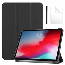 Ultra Slim Smart PU Leather Case for Apple iPad Pro 11 2018 Funda Folding Folio Cover for ipad pro 11 Tablet Cases
Ultra Slim Smart PU Leather Case for Apple iPad Pro 11 2018 Funda Folding Folio Cover for ipad pro 11 Tablet Cases