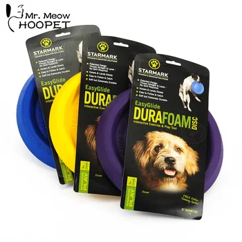Hoopet Pet Dog Toy Foamed Plastics Flying Disc Soft Chew Training Interactive Toy For Large Dog
Hoopet Pet Dog Toy Foamed Plastics Flying Disc Soft Chew Training Interactive Toy For Large Dog