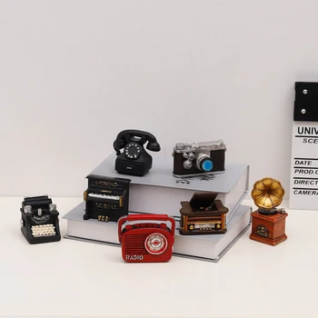 Retro Mini Radio Pianos Cameras Model Ornament Bar Miniature Figurine Gift Resin Nostalgic Vintage Craft Home Decor Accessories
Retro Mini Radio Pianos Cameras Model Ornament Bar Miniature Figurine Gift Resin Nostalgic Vintage Craft Home Decor Accessories