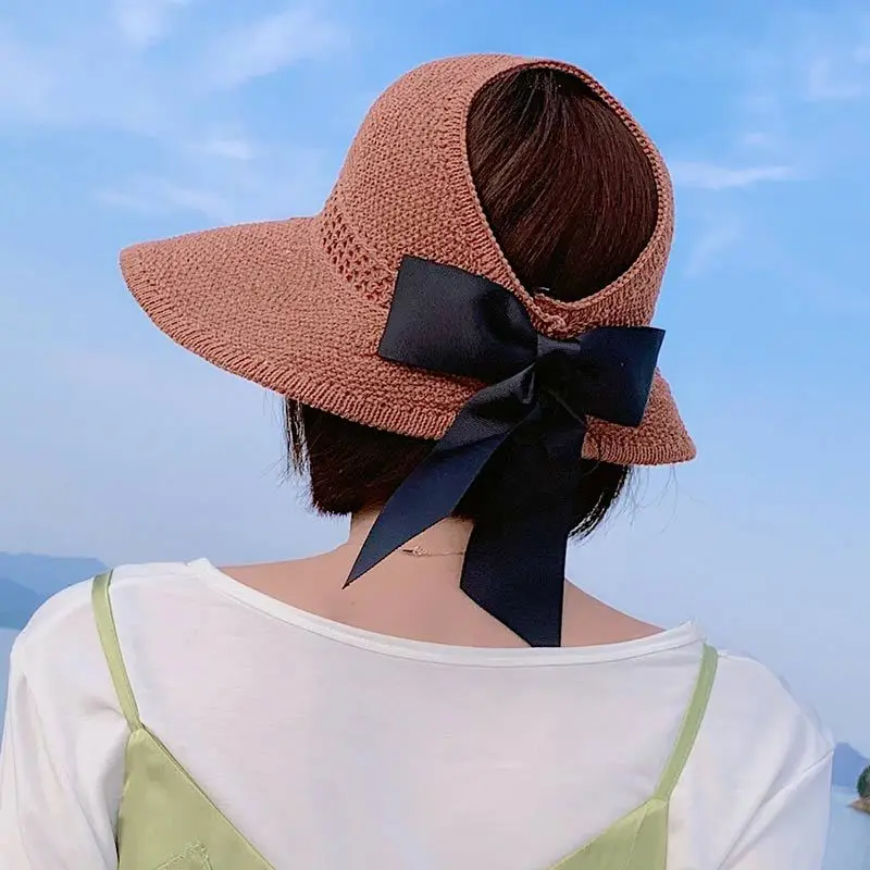 2019 New Empty top bow Wide Brim Women's Straw Hats Summer Sun Hats for Women Lady Beach Hats Foldable sunscreen Flat Gorras
2019 New Empty top bow Wide Brim Women's Straw Hats Summer Sun Hats for Women Lady Beach Hats Foldable sunscreen Flat Gorras