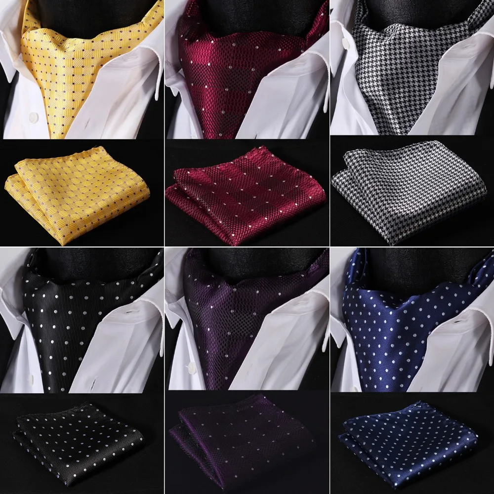 Men Ascot Polka Dot Floral Wedding Party Formal Cravat Ascots silk Self British style Gentleman Neck Tie Luxury #B3
Men Ascot Polka Dot Floral Wedding Party Formal Cravat Ascots silk Self British style Gentleman Neck Tie Luxury #B3