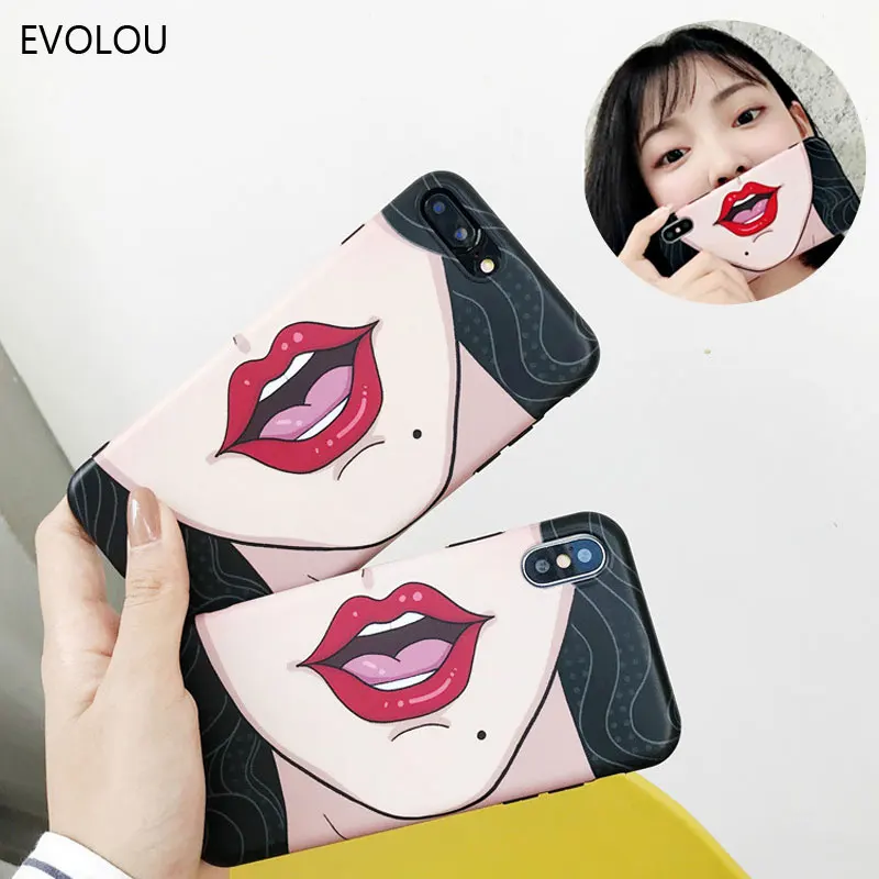 Funny Cartoon Lips Phone Case for Iphone XR Xs Max X Cover Fashion Selfie Lips Illustration Soft Cases for Iphone 6s 7 8 Plus
Funny Cartoon Lips Phone Case for Iphone XR Xs Max X Cover Fashion Selfie Lips Illustration Soft Cases for Iphone 6s 7 8 Plus
