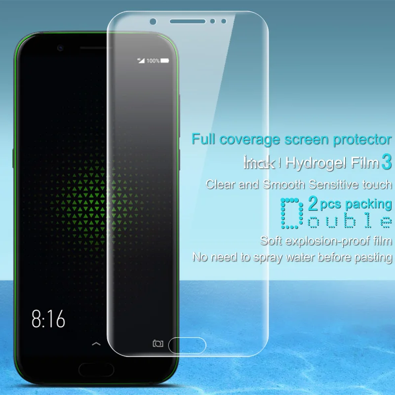 2PCS Full coverage for Xiaomi Black Shark Screen protector Imak All Standing Hydrogel Film for Blackshark Protective soft cover
2PCS Full coverage for Xiaomi Black Shark Screen protector Imak All Standing Hydrogel Film for Blackshark Protective soft cover