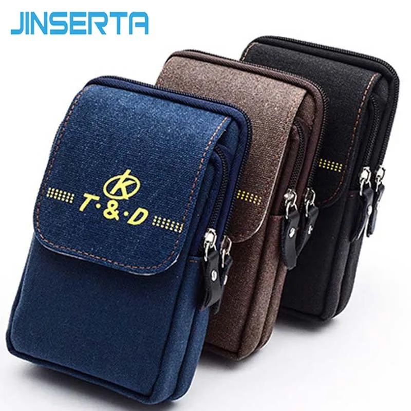 JINSERTA 5.2-5.7 inch Universal Phone Bag Case for iphone 8/7/6 plus Samsung s8 plus/s6 edge /N5/N4 Waist Packs Canvas Belt Bag
JINSERTA 5.2-5.7 inch Universal Phone Bag Case for iphone 8/7/6 plus Samsung s8 plus/s6 edge /N5/N4 Waist Packs Canvas Belt Bag