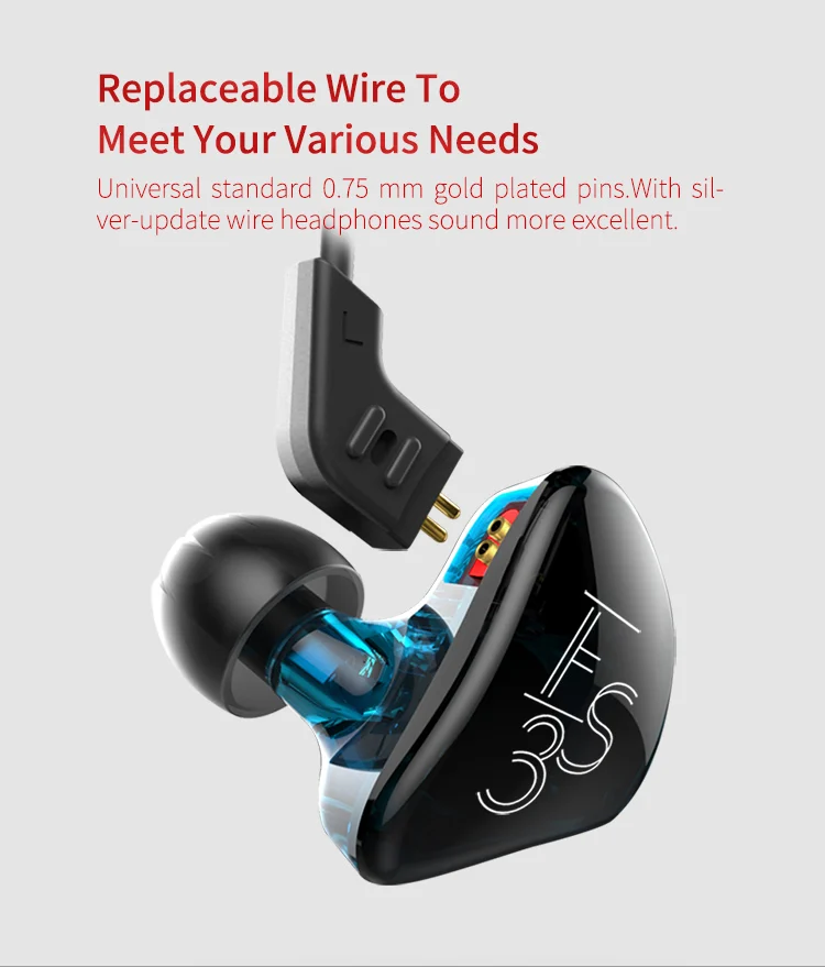KZ Earphone ES3 Headphone (14)