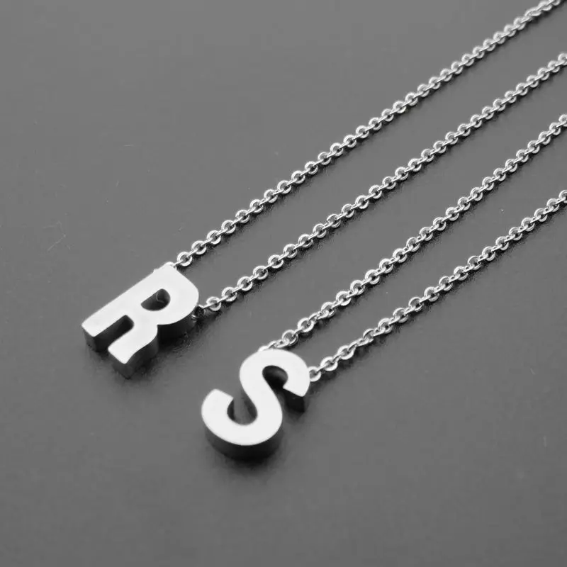 Sliver Tone Stainless Steel Mirror 26Letters Tiny Initial Name Choker Necklace Fashion Jewelry
Sliver Tone Stainless Steel Mirror 26Letters Tiny Initial Name Choker Necklace Fashion Jewelry