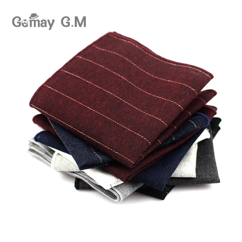 High Quality Striped Pocket Square For Men Suits Cotton Hankerchief Business Hanky Casual Solid Mens Handkerchiefs Scarves
High Quality Striped Pocket Square For Men Suits Cotton Hankerchief Business Hanky Casual Solid Mens Handkerchiefs Scarves