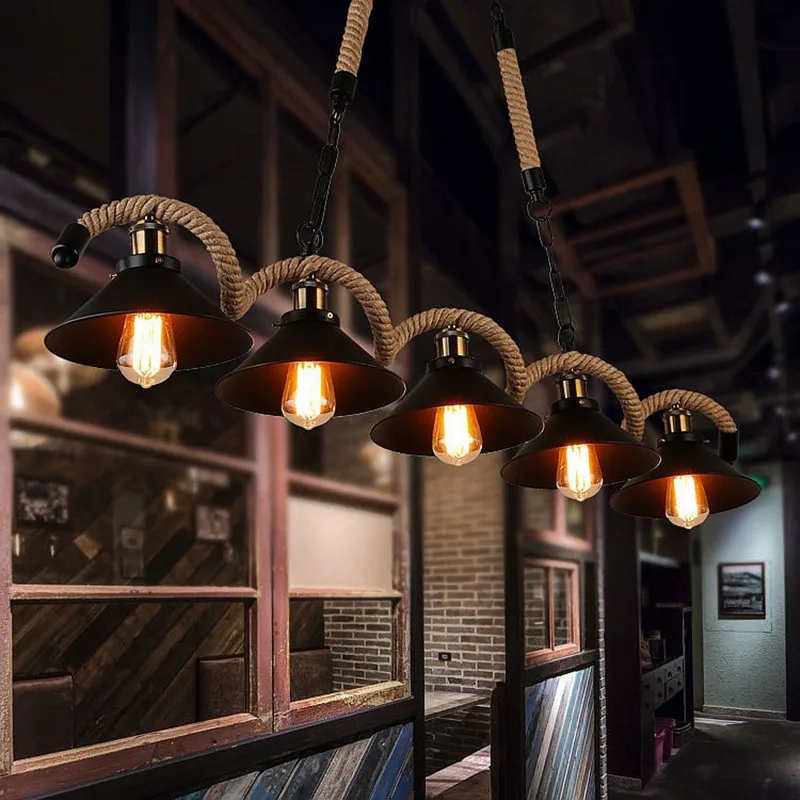 Vintage Coffee shop Pendant Lights Bar Restaurant Hanglamp Loft Industrial Led Pendant Lamp Iron Chain Suspension Free Shipping
Vintage Coffee shop Pendant Lights Bar Restaurant Hanglamp Loft Industrial Led Pendant Lamp Iron Chain Suspension Free Shipping
