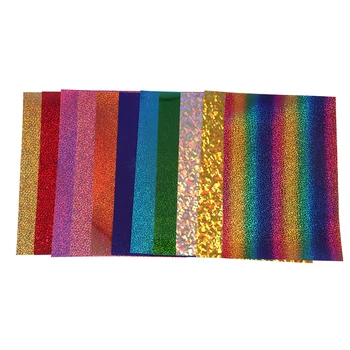 Shining Laser Holographic Heat Transfer Vinyl Sheets for T-Shirts and cricut Iron On Vinyl 210*297mm 11 Sheets
Shining Laser Holographic Heat Transfer Vinyl Sheets for T-Shirts and cricut Iron On Vinyl 210*297mm 11 Sheets