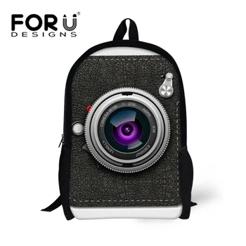 FORUDESIGNS Fashion Retro 3D Camera Printing Women Backpacks Casual Teenagers Bagpack for Student Children Kids Rucksack Mochila
FORUDESIGNS Fashion Retro 3D Camera Printing Women Backpacks Casual Teenagers Bagpack for Student Children Kids Rucksack Mochila