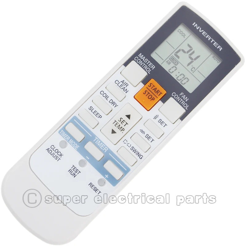 (1 pc/lot) Fujitsu Air Conditioner Remote Control Compatible For AR-RY3 AR-RY4 AR-RY5 AR-RY11 AR-RY12 AR-RY13 etc.
(1 pc/lot) Fujitsu Air Conditioner Remote Control Compatible For AR-RY3 AR-RY4 AR-RY5 AR-RY11 AR-RY12 AR-RY13 etc.