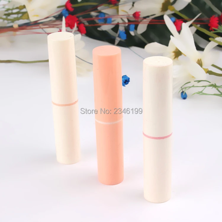 Lipstick Tube Empty Lip Balm Tube White Pink Lipstick Container Orange Empty Lipbalm Packaging Empty Cosmetic Container (7)